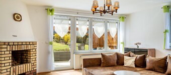 Appartement 'Mitterfelder Donaublick' avec terrasse privée, jardin et Wi-Fi