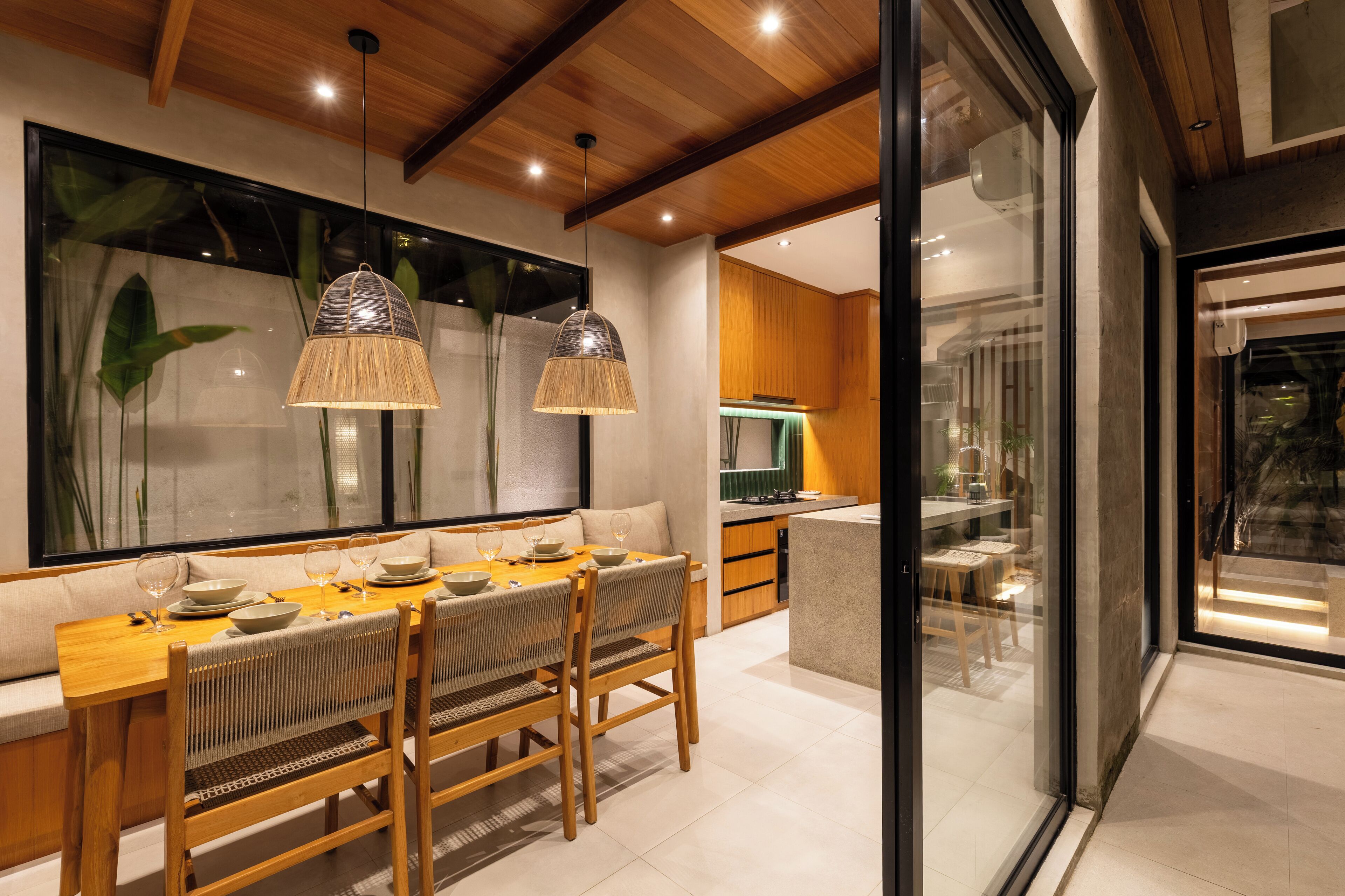 Villa, 2 chambres | Salle à manger