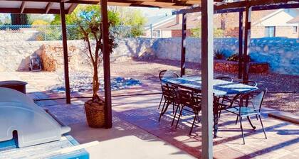 3-bedroom home with AC refrigeration unit, WiFi, garage plus carport.