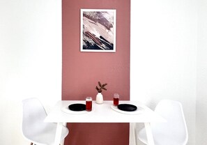 Essbereich im Zimmer