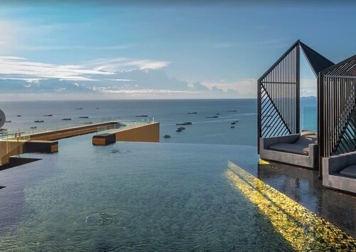 Cozy 1-bedroom condo in lovely Pattaya City with AC, WiFi, fitness room