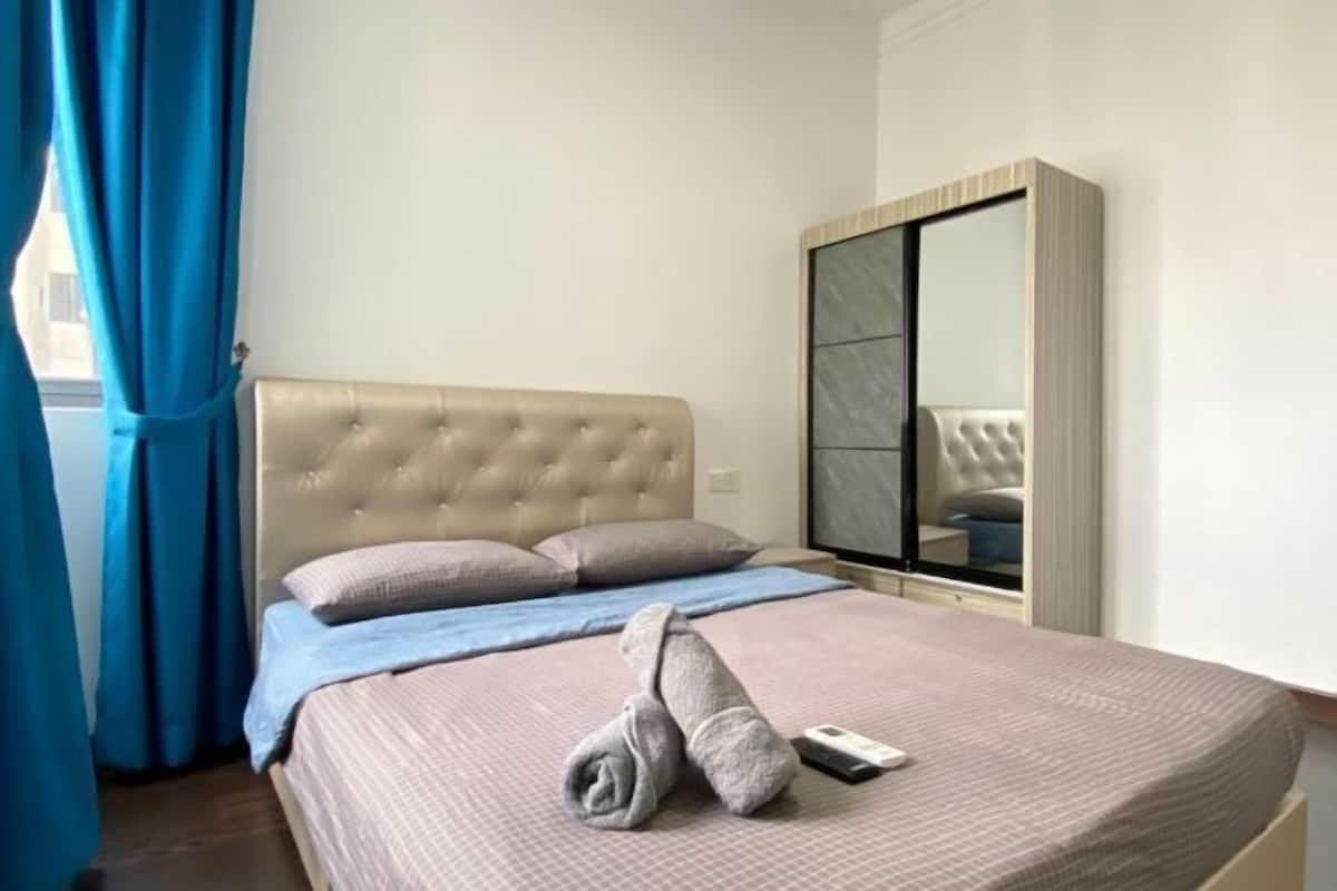 Wi-Fi de cortesia, roupa de cama