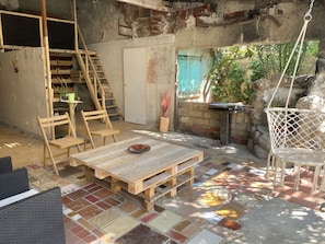Restauration en plein air