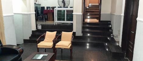Interior entrance