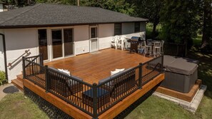 Outdoor dining - Serenity On Rice Lake (Brainerd)