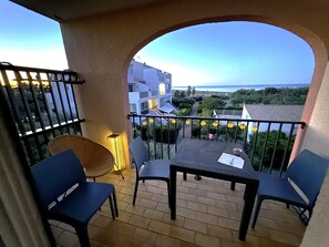 Outdoor dining - Le Panorama Du Tropique Vue Mer Saint Cyprien / Argelès-sur-mer /Le Barcares (Saint-Cyprien)
