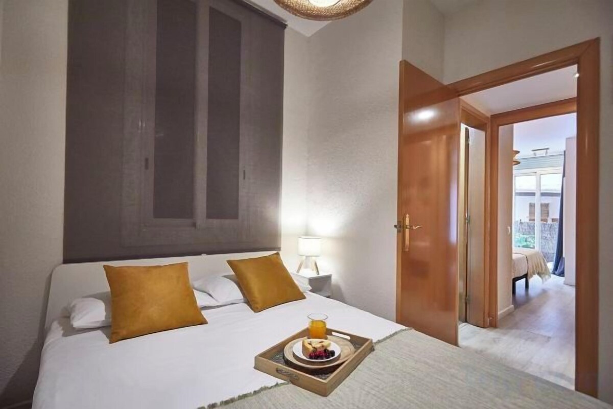 3 habitaciones, tabla de planchar con plancha y wifi gratis 