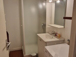 Bathroom - Renovated T2 apartment at the slopes, for 6 guests (Enchastrayes)