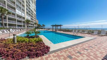 Indoor pool, outdoor pool