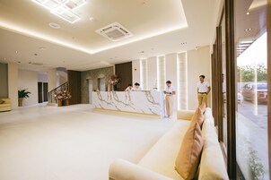 Sala de estar en el lobby