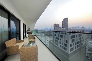 Appartement, balcon, vue ville | Balcon