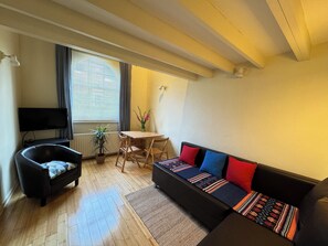 TV, books, offices