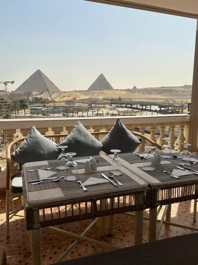 Al Fouad Palace Pyramids View