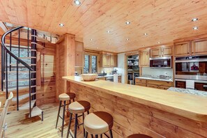 Interior - Luxe Smoky Mountains Cabin w/ Hot Tub & Views! (Waynesville)