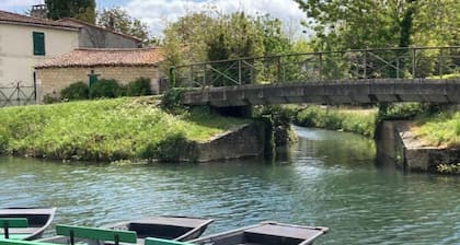 ! Maison d'hôtes à NIORT, rénovée avec goût. A 5 mn du Marais poitevin