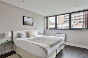 Apartamento, 1 habitación | Tabla de planchar con plancha, wifi gratis, ropa de cama