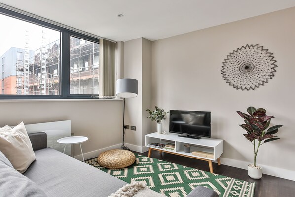 Apartamento, 1 habitación | Zona de estar