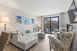 Apartamento, 3 habitaciones | Zona de estar