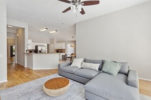 House, 4 Bedrooms | Living area - Family Fun Retreat: Pool & Entertainment Haven! 4 Bedroom Home by RedAwning (Frisco)