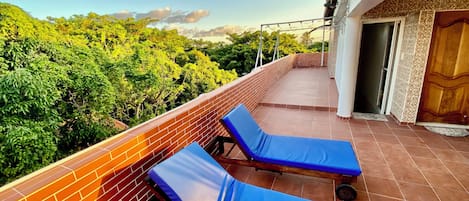 Appartement, 1 chambre, fumeur, balcon | Terrasse/patio