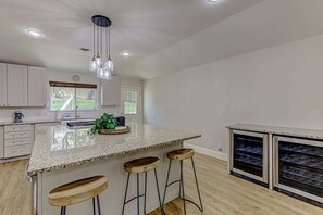 House, Multiple Beds, Kitchen, City View (Barton Hills Stunner) | Private kitchen - Rooftop Deck w/ City Views! (Austin)
