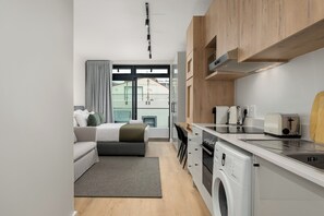 In-room safe, iron/ironing board, Internet, bed sheets