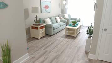 Smart TV, DVD player, video library