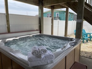 Bain à remous extérieur