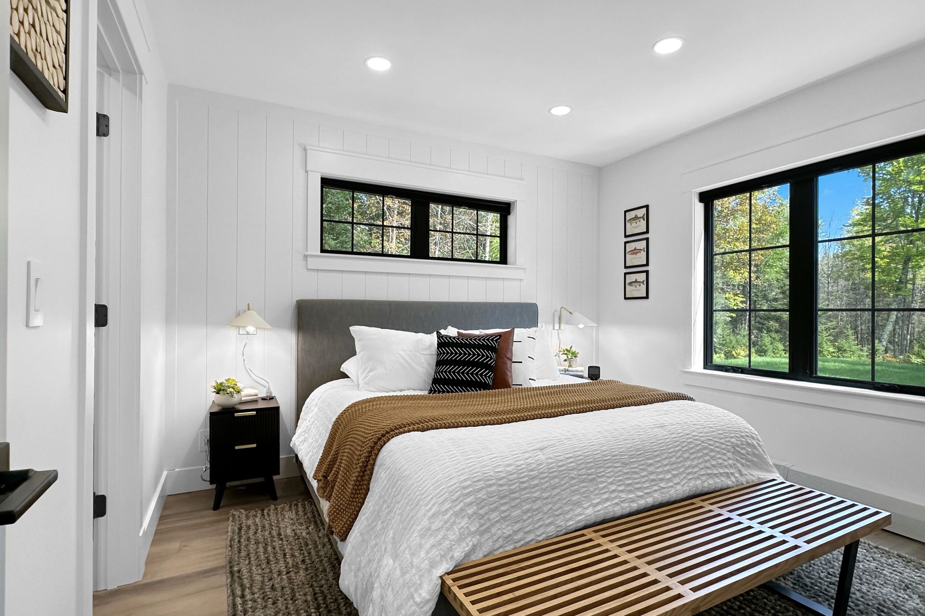 4 chambres, accès au Wi-Fi (inclus), literie fournie