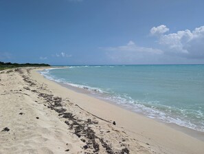 Sun loungers, beach towels