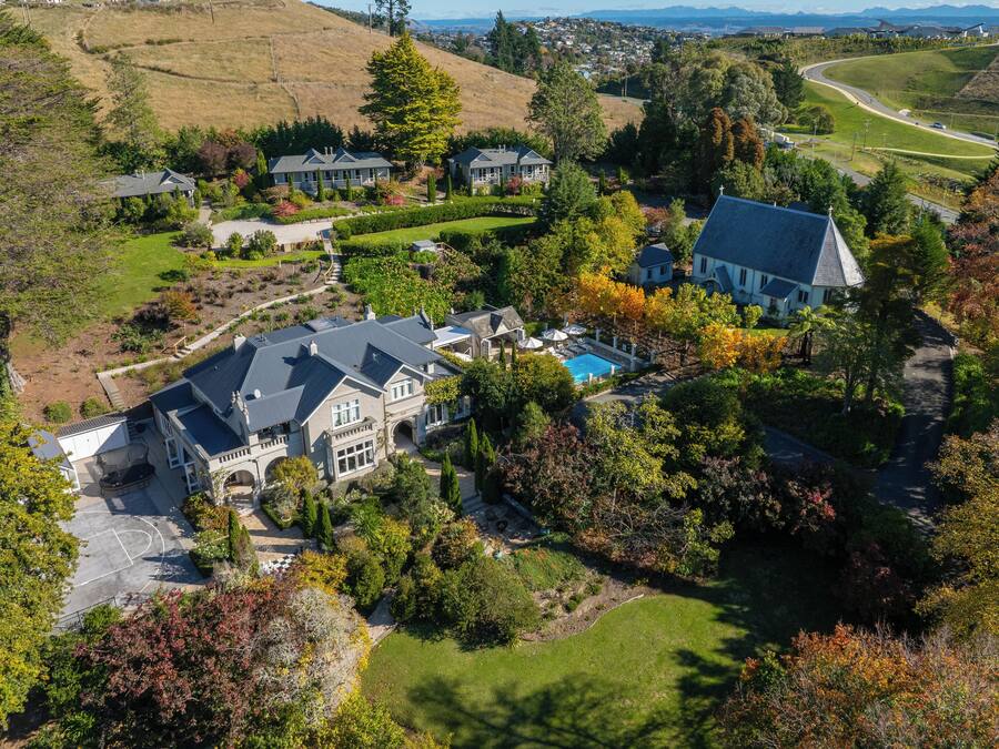 Blick von der Unterkunft