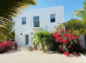 Fachada de la propiedad