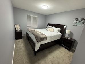 2 Schlafzimmer, Bügeleisen/Bügelbrett, kostenloses WLAN, Bettwäsche
