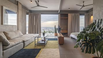 Apartment, 2 Bedrooms, Terrace | 2 bedrooms, down comforters, minibar, in-room safe