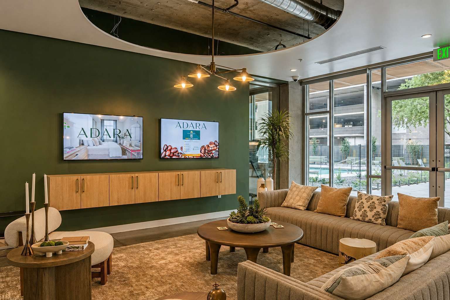 TV, offices