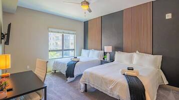 1 soverom, strykejern/-brett, wi-fi og sengetøy