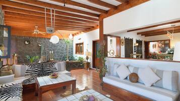 Villa | Woonruimte | Een televisie