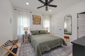 2 Schlafzimmer, Schreibtisch, WLAN, Bettwäsche