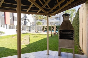 Terrace/patio - Hanna Praia Hotel (Florianópolis)