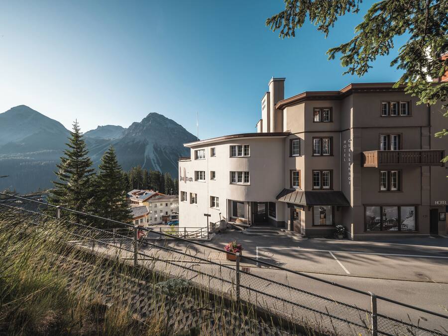 Voorkant van accommodatie