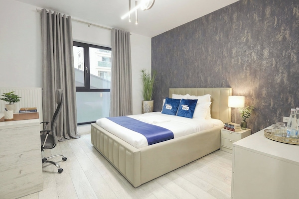 Superior Studio | Individually decorated, individually furnished, blackout drapes