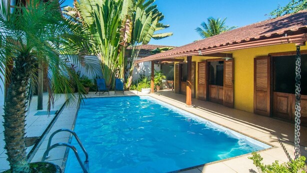 Living area - Pousada Acquarela (Paraty)
