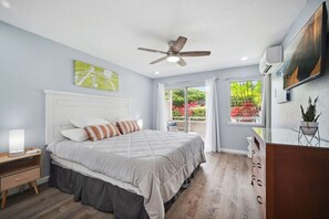 1 habitación, tabla de planchar con plancha, wifi y ropa de cama