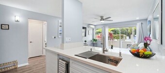 NEW! FULLY UPDATED ground floor condo with AC!