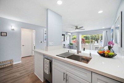 NEW! FULLY UPDATED ground floor condo with AC!