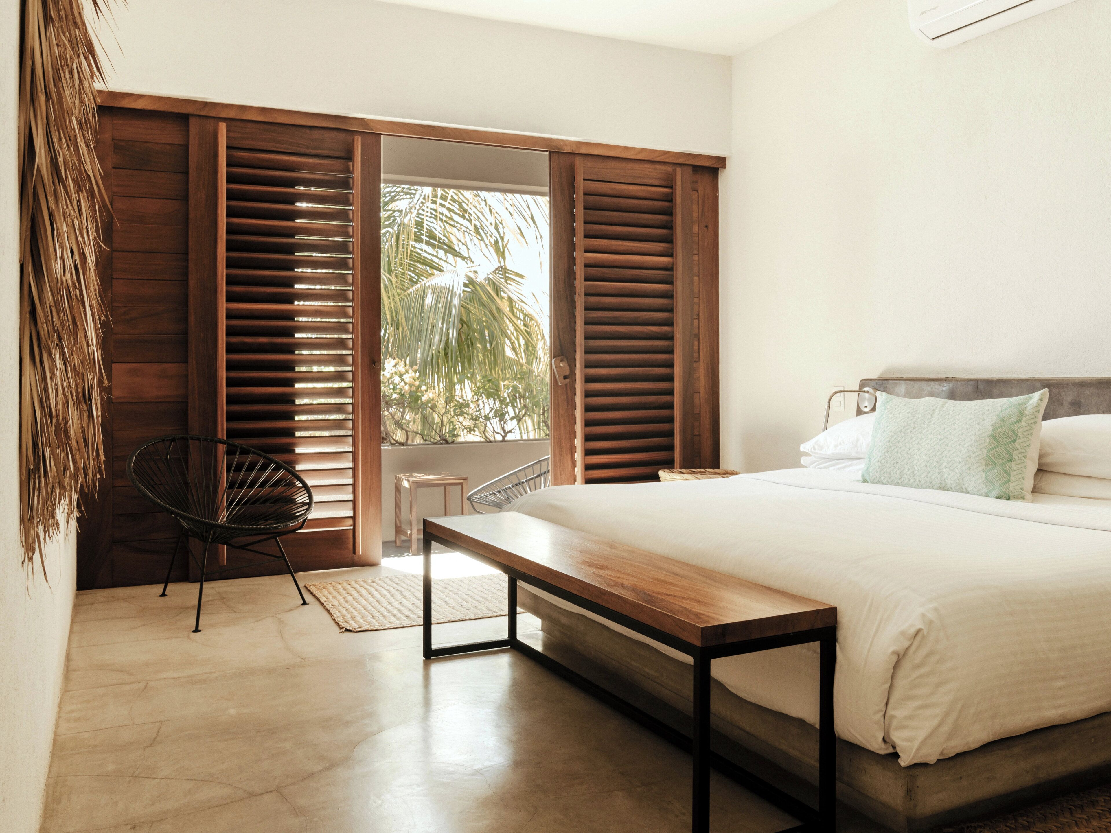 Quarto casal luxo, vista para o jardim | Wi-Fi de cortesia
