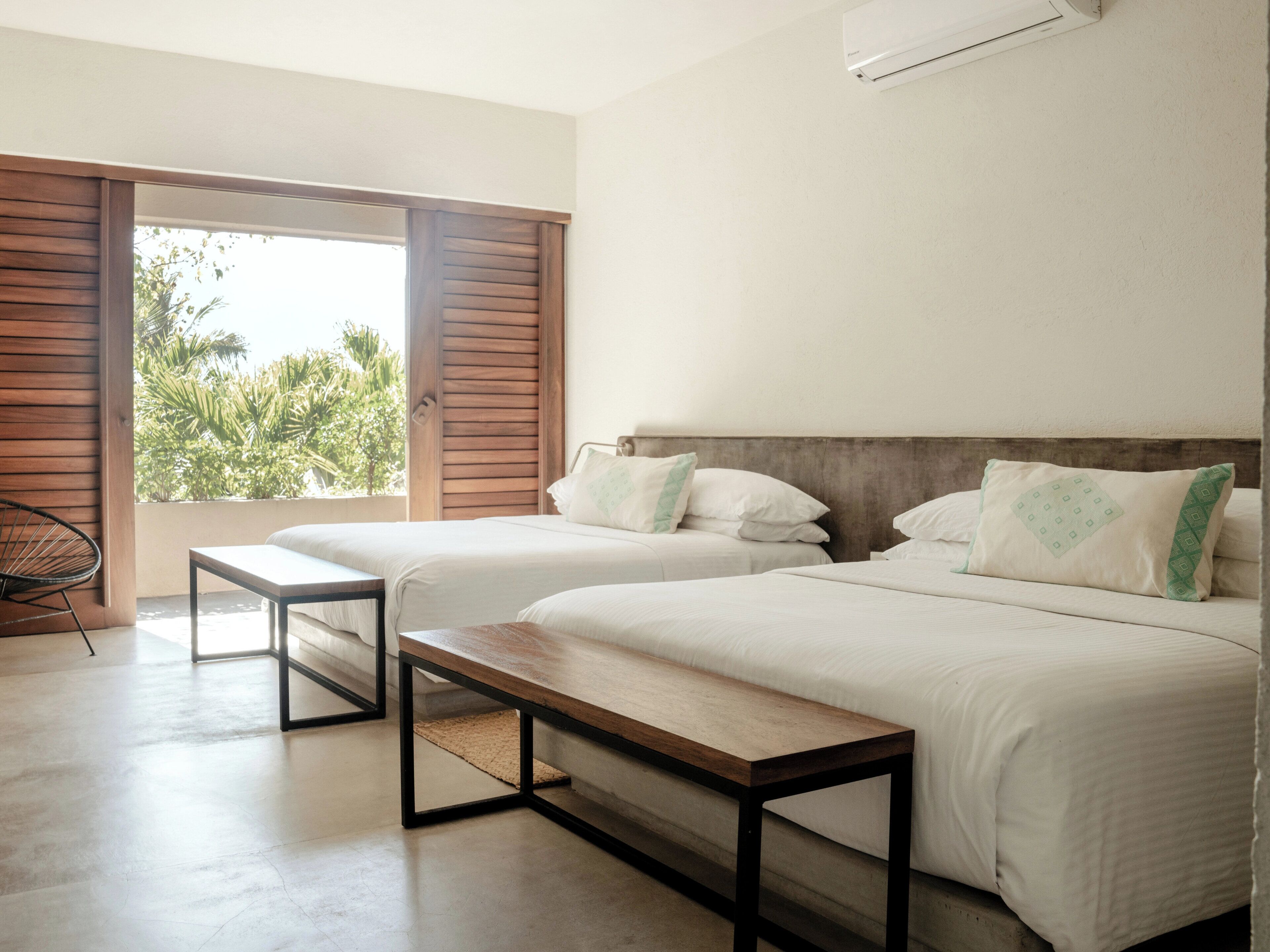 Deluxe Double Room, 2 Double Beds | Free WiFi