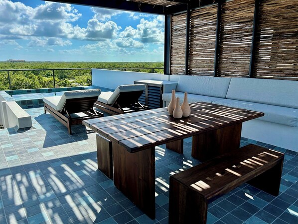 Restaurante al aire libre