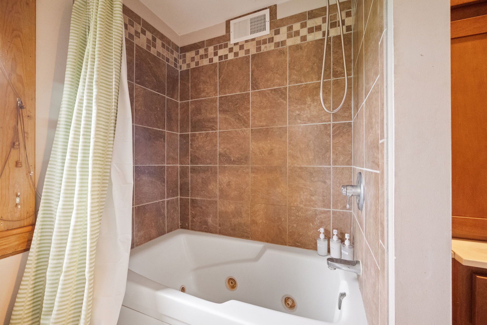 Towels, soap, toilet paper