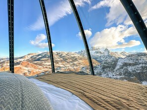 Luxury-Suite, 1 Queen-Bett, Bergblick